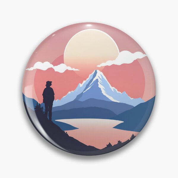 Aperçu de l'œuvre Adventure Awaits - Mountains créée et vendue par BigKingMonkey.