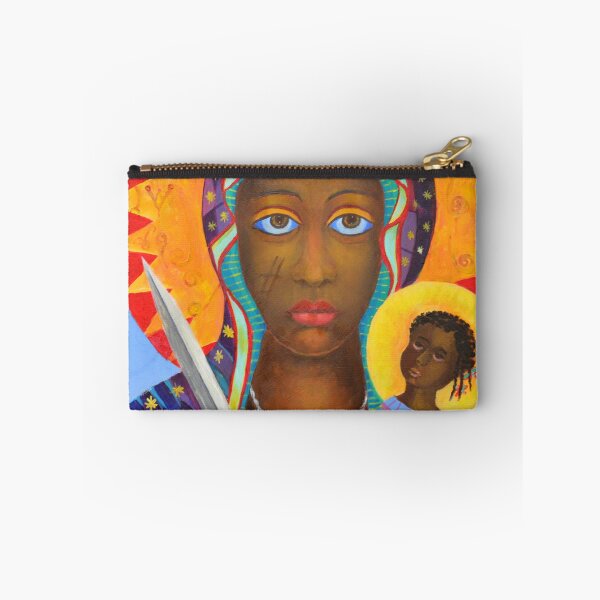 Item preview, Erzulie Dantor, Haitian voodoo art, Erzulie Dantor, Vodoo art. Erzulie Danto painting. Danthor or Ezili picture, Haitian Lwa, Black Virgin Madonna, African - New Orlean Mambo designed and sold by tanabe.