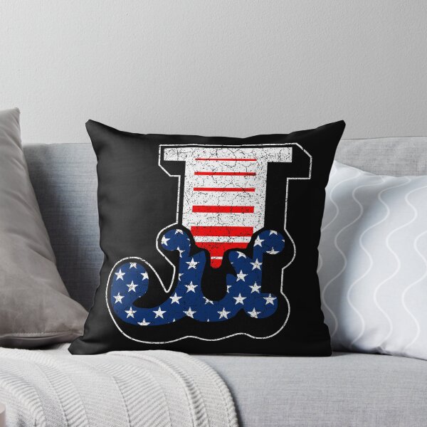 Item preview, J RETRO STYLE CAPITAL LETTER INITIAL T-SHIRT CLASSIC VINTAGE DISTRESSED STARS AND STRIPES AMERICAN USA FLAG AMERICA 4th JULY FONT LOGO TYPEFACE LETTERING TYPOGRAPHY MONOGRAM TEE designed and sold by prezziefactory.