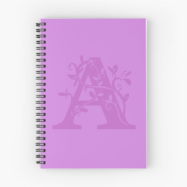 Item preview, Purple Capital Letter A With Vines V2 designed and sold by Victoria Lehnard.