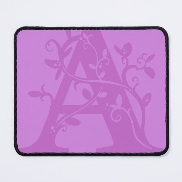 Item preview, Purple Capital Letter A With Vines V2 designed and sold by Victoria Lehnard.