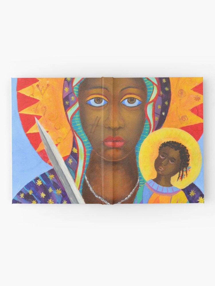 Erzulie Dantor Haitianische Voodoo Kunst Erzulie Dantor Vodoo Kunst Malerei Von Erzulie Danto Danthor Oder Ezili Bild Haitian Lwa Schwarze Jungfrau Madonna Afrikanisch New Orlean Mambo Notizbuch Von Tanabe Redbubble