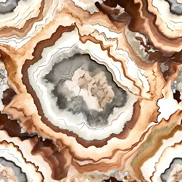 Artwork thumbnail, Rustic Earth Geode Pattern by BirdsnStuff