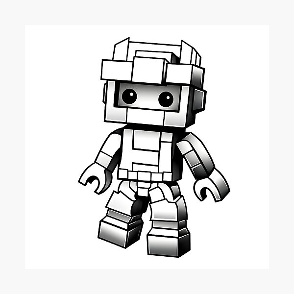 Item preview, A NICE ROBOT designed and sold by infinitarte.
