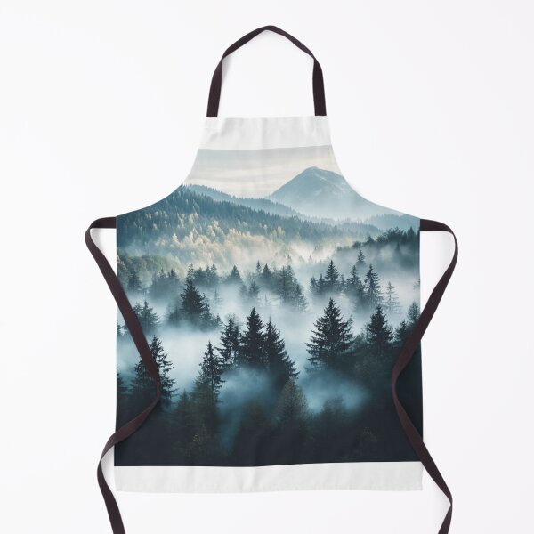 Item preview, Foggy Landscape, Forest Wall Art designed and sold by NicolasGlowArt.