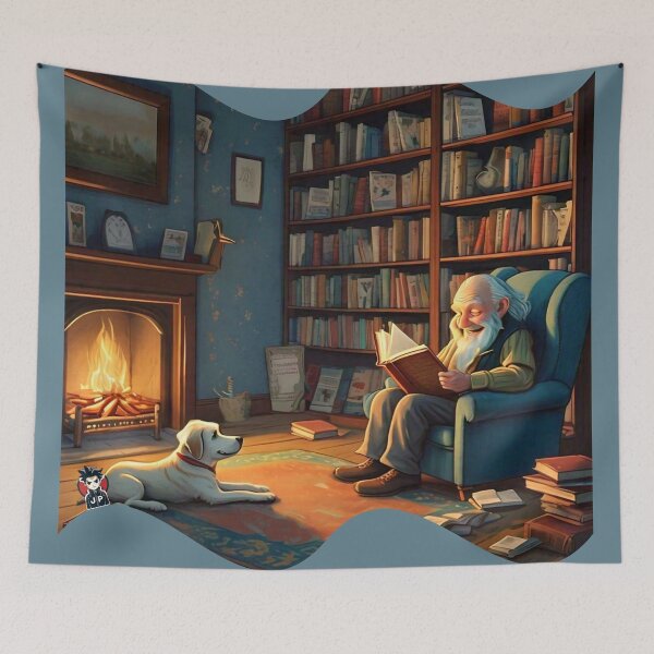 Item preview, Reading a Book to your Dog designed and sold by Jese345.