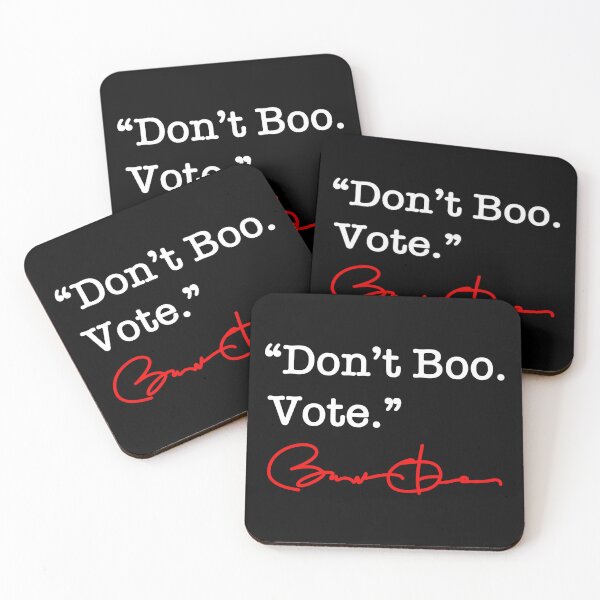 Artikelvorschau, Don't Boo Vote - Barack Obama (white red) entworfen und verkauft von Thelittlelord.