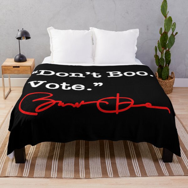 Item preview, Don't Boo Vote - Barack Obama (white red) designed and sold by Thelittlelord.