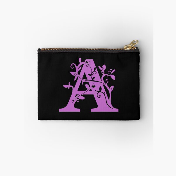 Item preview, Purple Capital Letter A With Vines V3 designed and sold by Victoria Lehnard.