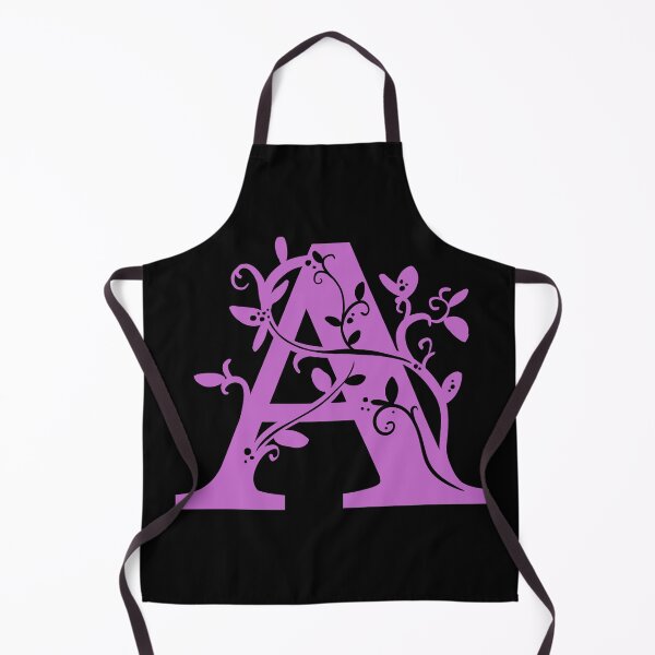 Item preview, Purple Capital Letter A With Vines V3 designed and sold by Victoria Lehnard.