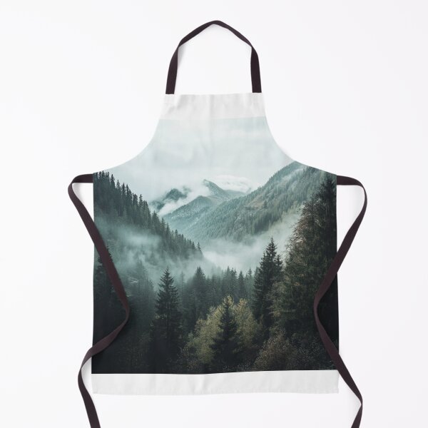 Item preview, Foggy Forest Valley, Nature Wall Art designed and sold by NicolasGlowArt.