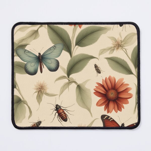 Item preview, Vintage Botanical Nature Pattern designed and sold by BirdsnStuff.