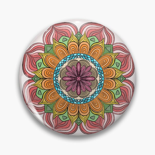 Item preview, Colorful Mandala designed and sold by NamasteDoodles.