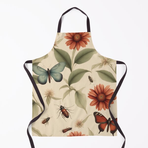 Item preview, Vintage Botanical Nature Pattern designed and sold by BirdsnStuff.
