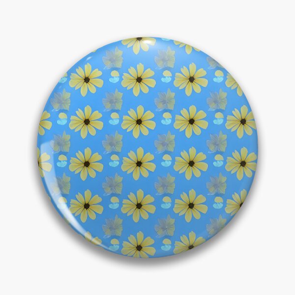 Item preview, Bright Yellow Floral Pattern Design Modern Background Art  designed and sold by Rostislav Bouda.