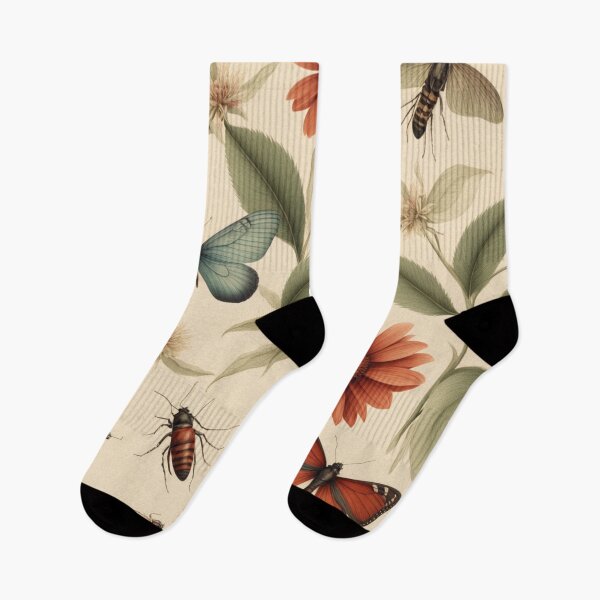 Item preview, Vintage Botanical Nature Pattern designed and sold by BirdsnStuff.