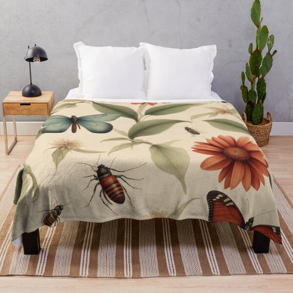 Item preview, Vintage Botanical Nature Pattern designed and sold by BirdsnStuff.