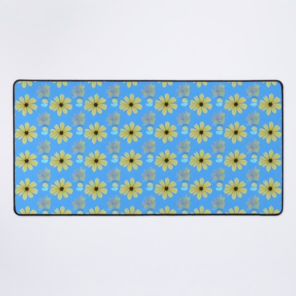 Item preview, Bright Yellow Floral Pattern Design Modern Background Art designed and sold by Rostislav Bouda.