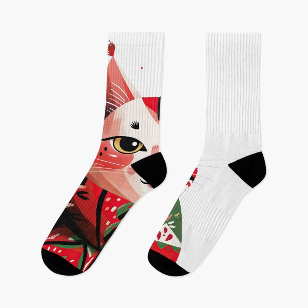 Item preview, Sticker T-shirt Design: Winter Cat designed and sold by ForeverPrintsOK.