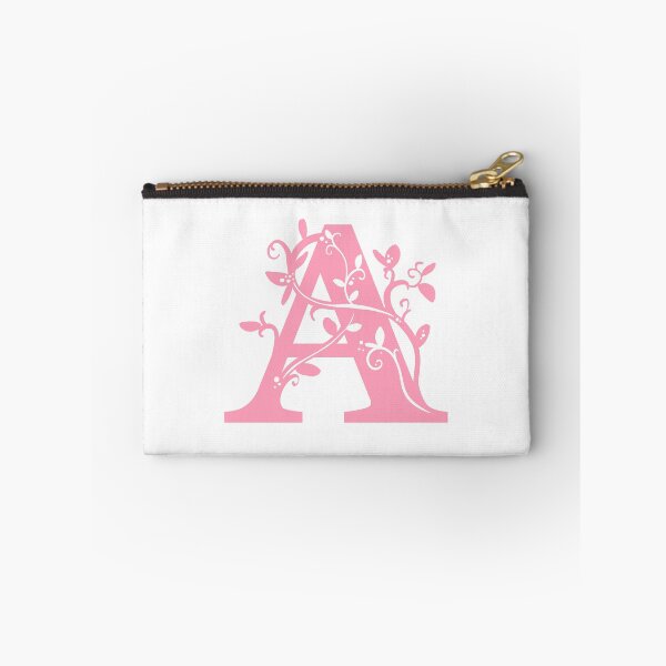 Item preview, Pink Capital Letter A With Vines designed and sold by Victoria Lehnard.