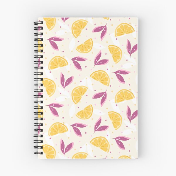 Item preview,  Cheerful Yellow Lemon And Leaf Design On Beige Brown  designed and sold by JaselviiStudio.