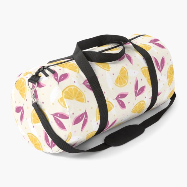 Item preview,  Cheerful Yellow Lemon And Leaf Design On Beige Brown  designed and sold by JaselviiStudio.