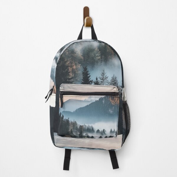 Item preview, Foggy Forest Landscape and Mountains designed and sold by NicolasGlowArt.