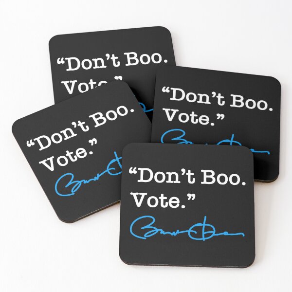 Artikelvorschau, Don't Boo Vote - Barack Obama (white blue) entworfen und verkauft von Thelittlelord.
