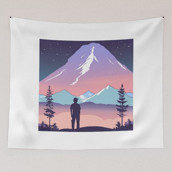 Item preview, Adventure Awaits - Mountains designed and sold by BigKingMonkey.