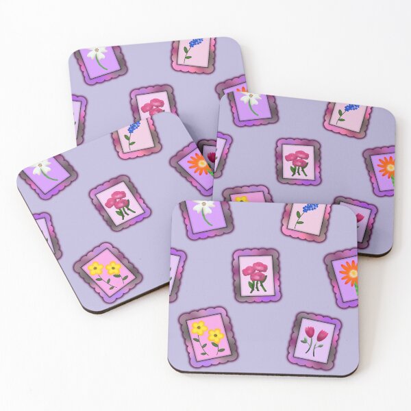 Item preview, Flower Stamps Pattern designed and sold by l9jacks.
