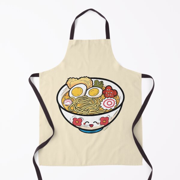 Item preview, Ramen Noodle Soup with Miso Japanese Lunch Cute Kawaii Anime Food Characters Japan designed and sold by scooterbaby.