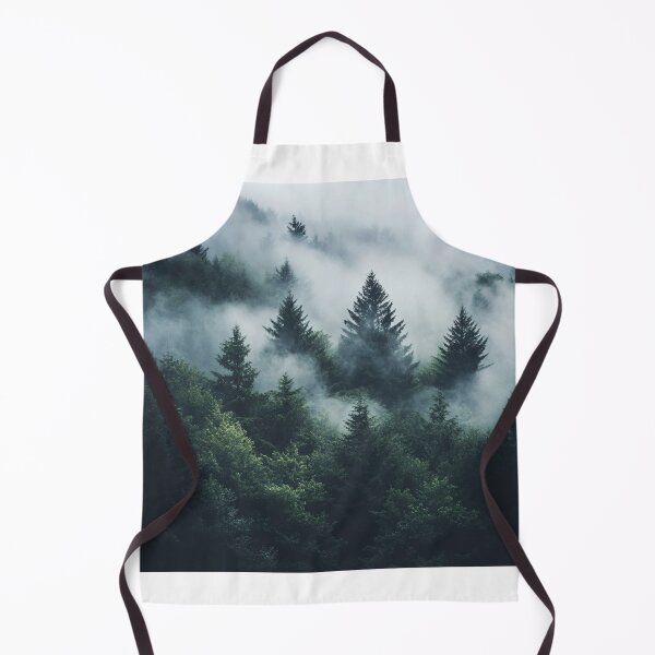 Item preview, Foggy Dark Forest, Nature Wall Art designed and sold by NicolasGlowArt.