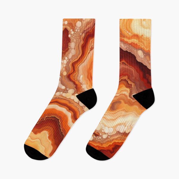 Item preview, Desert Sunset Geode Pattern designed and sold by BirdsnStuff.