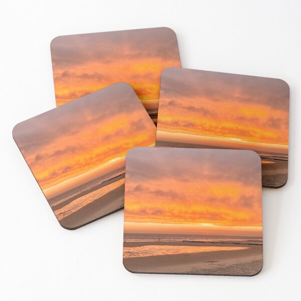 Item preview, Golden Sunrise over Blyth beach designed and sold by Violaman.