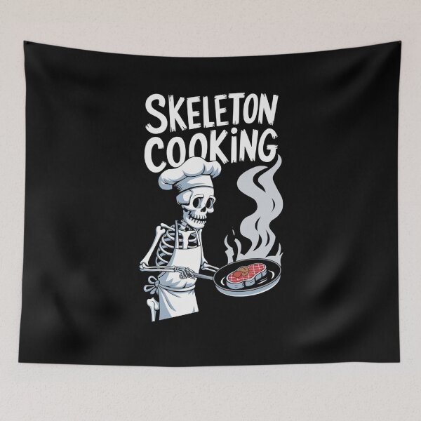 Item preview, Skeleton Cooking Funny Gifts For Chefs designed and sold by MikeKart.