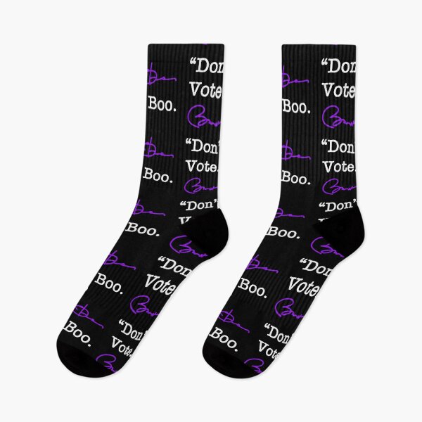 Item preview, Don't Boo Vote - Barack Obama (white purple) designed and sold by Thelittlelord.