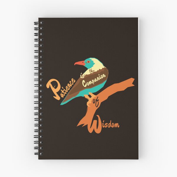 Item preview, Patience is the companion of wisdom designed and sold by HalthorDesign.