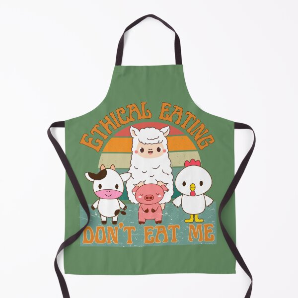 Item preview, Ethical eating, cute farm animals don't eat me designed and sold by BritishDelights.