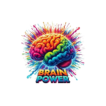 Artwork thumbnail,  Brain Power by Monem-RASH