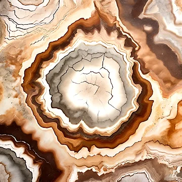 Artwork thumbnail, Rustic Earth Geode Pattern by BirdsnStuff