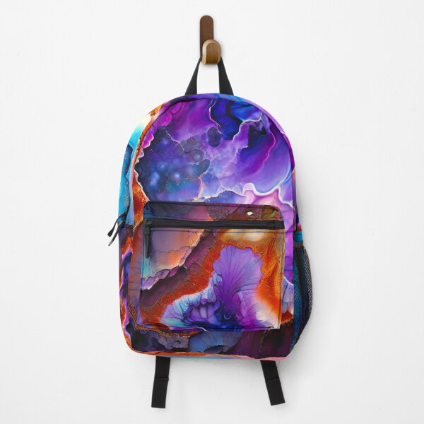 Item preview, Vibrant Purple and Blue Geode Pattern designed and sold by BirdsnStuff.