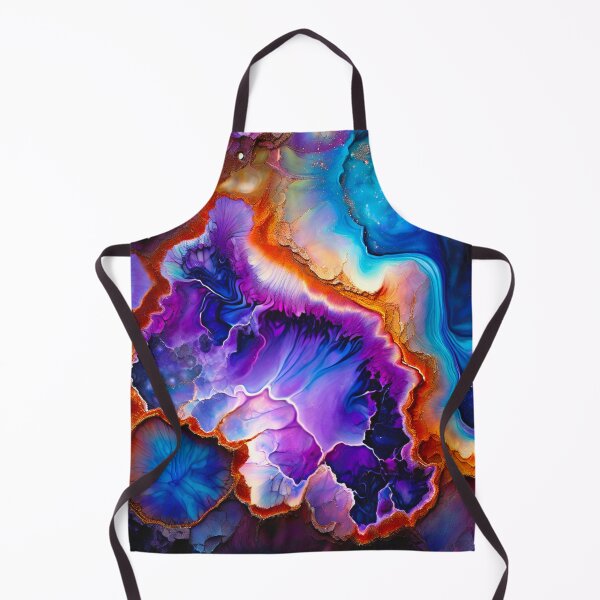 Item preview, Vibrant Purple and Blue Geode Pattern designed and sold by BirdsnStuff.