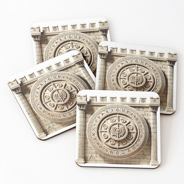 Item preview, Athena's Shield and Wisdom designed and sold by WildVista.
