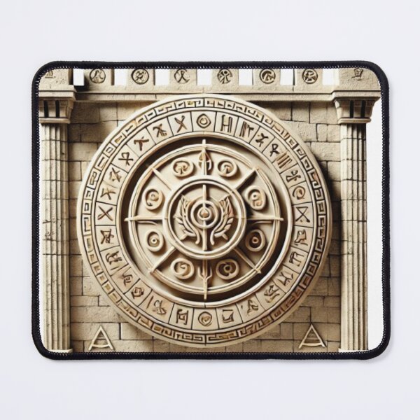 Item preview, Athena's Shield and Wisdom designed and sold by WildVista.