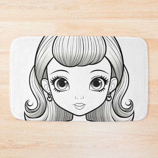 Item preview, CARTOON CUTE GIRL designed and sold by infinitearte.