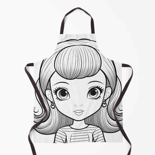 Item preview, CARTOON CUTE GIRL designed and sold by infinitearte.