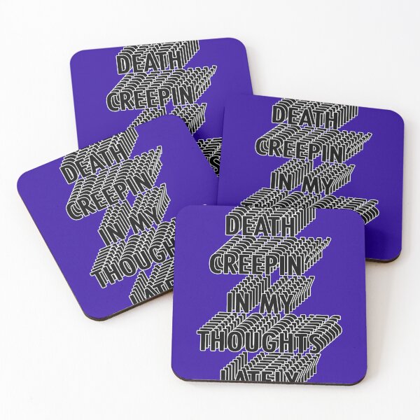 Item preview, DEATH CREEPIN IN MY THOUGHTS LATELY designed and sold by The Turbulent Architect.