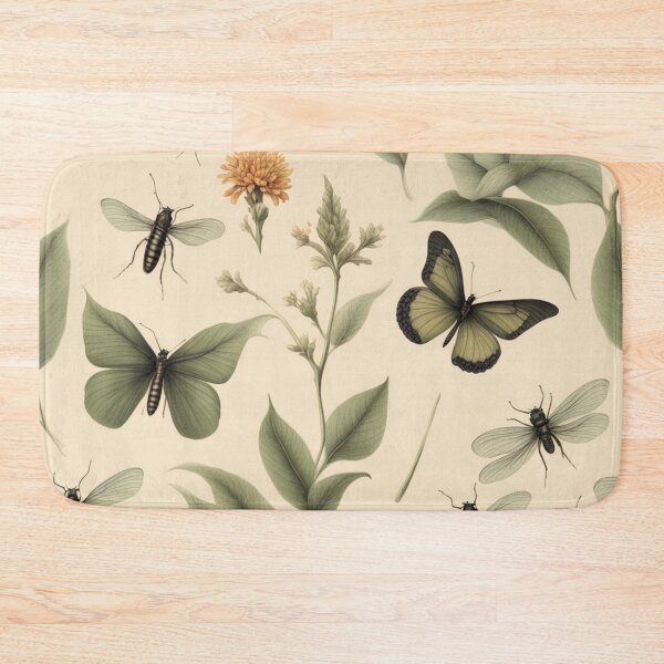 Item preview, Vintage Botanical Nature Pattern designed and sold by BirdsnStuff.