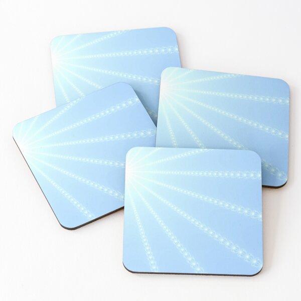 Item preview, Blue Sky Sunshine Abstract Fractal  designed and sold by pinkal.