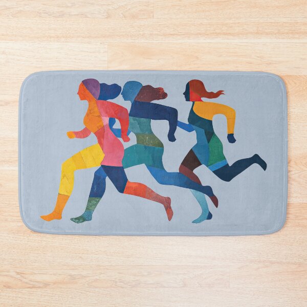 Item preview, Three Women Running Together designed and sold by MaryFiore.